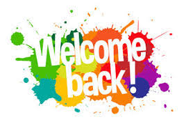 welcome back welcome back